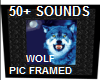 50+ SOUNDS  WOLF PIC