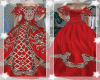 Luxo Dresses RED Hazel