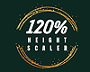 120% HEIGHT SCALER F