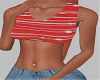 Sassy Red Crop