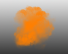cloudy orange