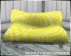 Yellow Swirl Floor Seat