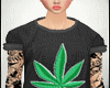 Marijuana Black Shirt