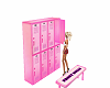 pink lockers animated