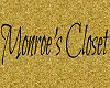 Monroe's Closet
