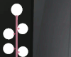 (B) Pink Floor Lamp