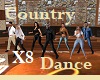 Country Dance X8