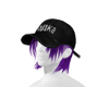 purple with hat