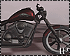 Red motorcycle / Poses