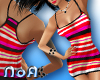 *NoA*Striped MiniDress 2