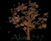 Akitas falling oak leaf