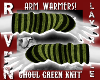 GHOUL GREEN ARM WARMERS!