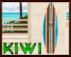 Blue surfboard