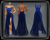 Sparkle Evening Gown Blu