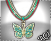 (ACX)Butterfly Nacklace