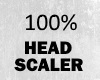 100% HEAD SCALER