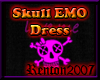 Skull Emo Dress
