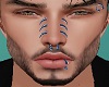 Piercings Set 2  Blue