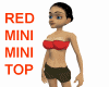 Red Mini Mini Top