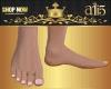 Real Male Bare Feet