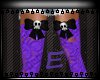 :.Purple Skull Leggins.: