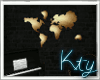 K. Gold World Map 