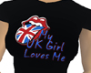 Cute UK Girl T-Shirt