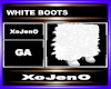 WHITE BOOTS