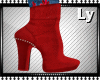 *LY* Spring Red Boots