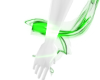 Green Hand Aura