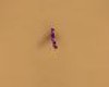 PURPLE BELLY RING