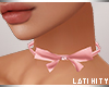 L* Pink Bow Tie