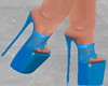Shoe Platforms Blue