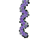 *Purple/Silver Garland