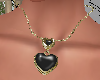 Necklace Coraçao Negro