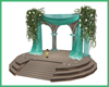 Teal Ivory Wedding +Pose