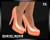 [N13] Tangerine heels