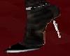 Black Bridle heels