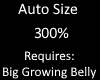 Auto Growing Belly 300%