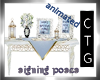 CTG GUESTBOOK TABLE/POSE