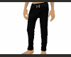 Black straight pants