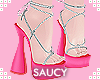Chic Hot Pink Heels
