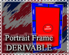 Derivable Portrait Frame