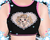 KID⛓ E-girl Top Black