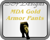 Gold Dragon Pants M