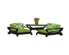 Sweet Green Table chairs
