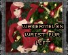 [P] watermelon fur cuff