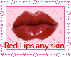 ! Red Lips with any skin