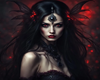 Cutout Dark Lady