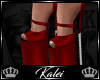 ♔K Vixen Heels Red